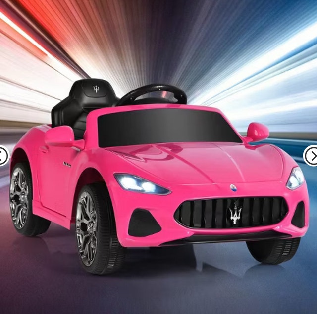Brand New Maserati Kids Ride-On Car - Pink - photo 2