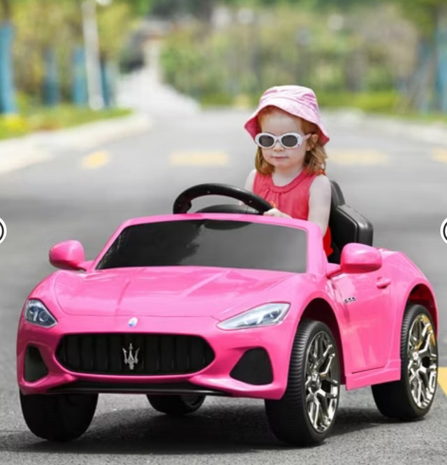 Brand New Maserati Kids Ride-On Car - Pink - photo 3