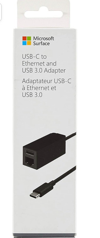 Microsoft Surface USB-C to Ethernet & USB Adapter