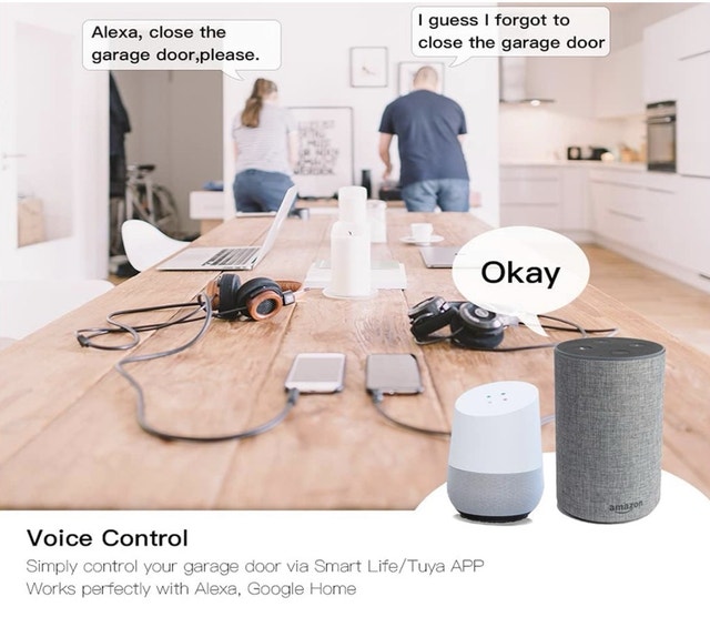 Smart Garage Door Opener w/ Voice & Smartphone Control - photo 2