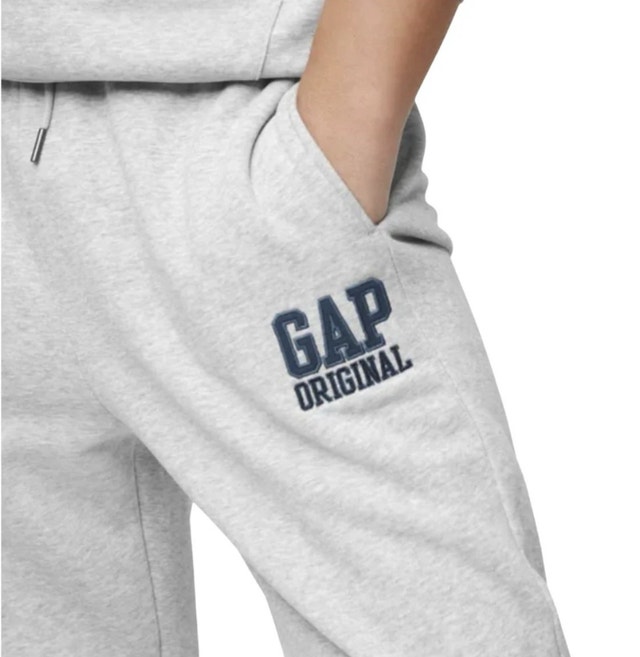 GAP Original Fleece Sweatpants Joggers - Grey - photo 2