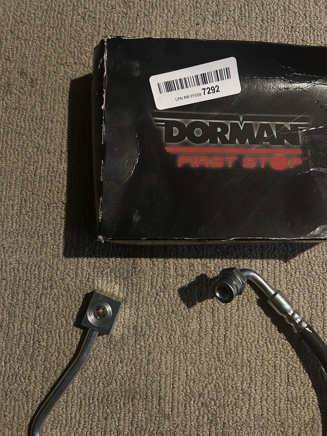 Brand New Dorman First Stop Brake Hydraulic Hose