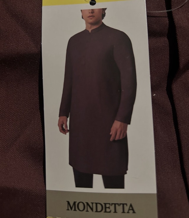 Brand New Mondetta Men's Kurta - Size Small - photo 3