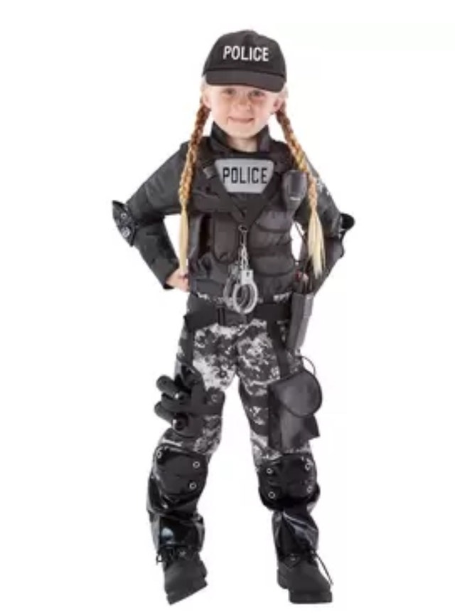 Brand New Kid's Party SWAT Police Dress Up Costume - photo 2