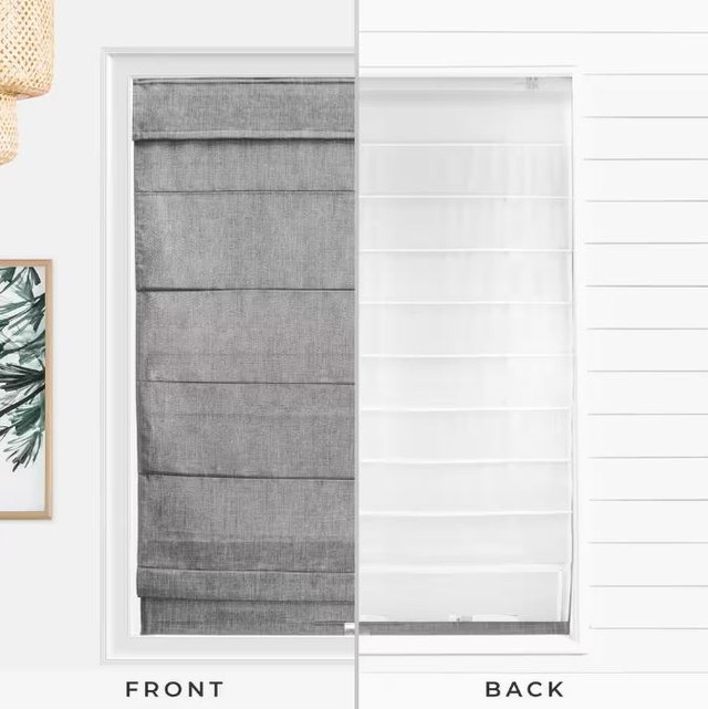 Brand New Chicology Belgian Denim Cordless Window Blinds - photo 2