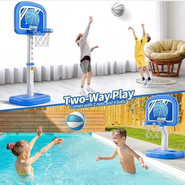 Brand New YOTOY Kids Basketball Game with 4 Balls - photo 5