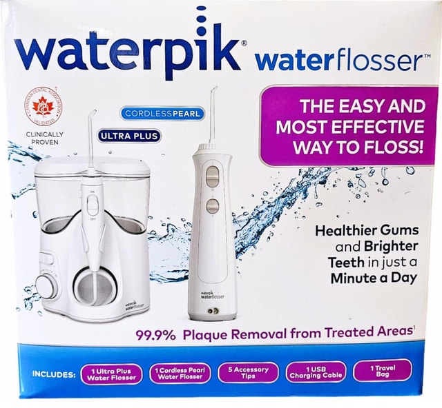 Waterpik Ultra Plus & Cordless Pearl Water Flossers