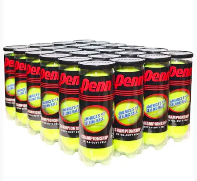 Brand New Penn Championship Extra Duty Tennis Balls - 60 Balls