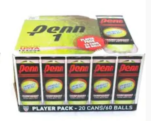 Brand New Penn Championship Extra Duty Tennis Balls - 60 Balls - photo 3