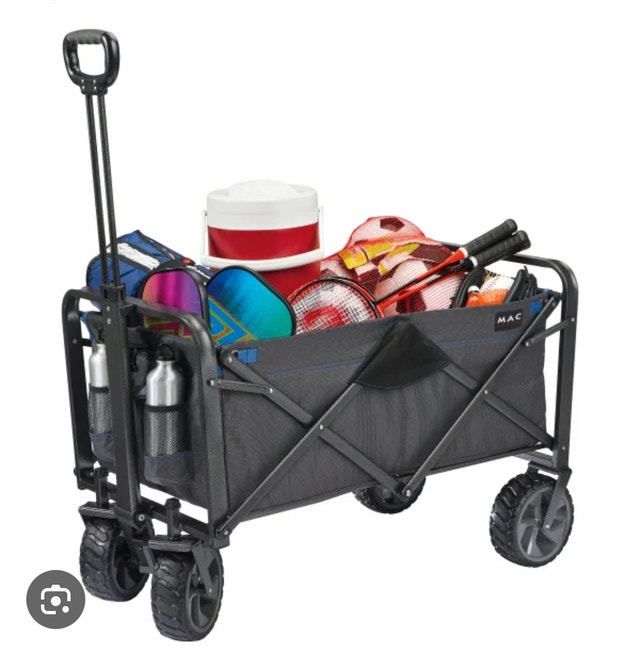 Brand New Mac Sport XL Folding Wagon with Brakes