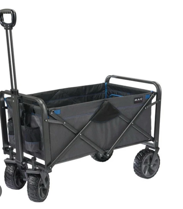Brand New Mac Sport XL Folding Wagon with Brakes - photo 3