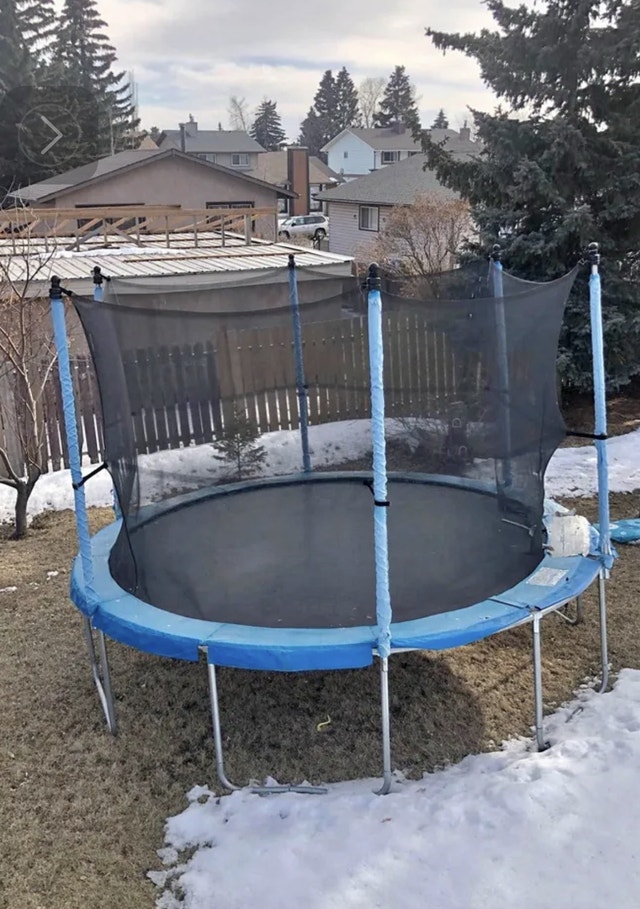 14ft Jumptek Trampoline with Safety Net Enclosure - photo 2