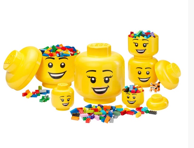 Brand New LEGO Storage Head Set, 6 pcs - photo 3