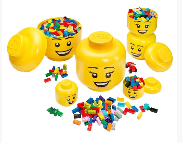 Brand New LEGO Storage Head Set, 6 pcs - photo 5