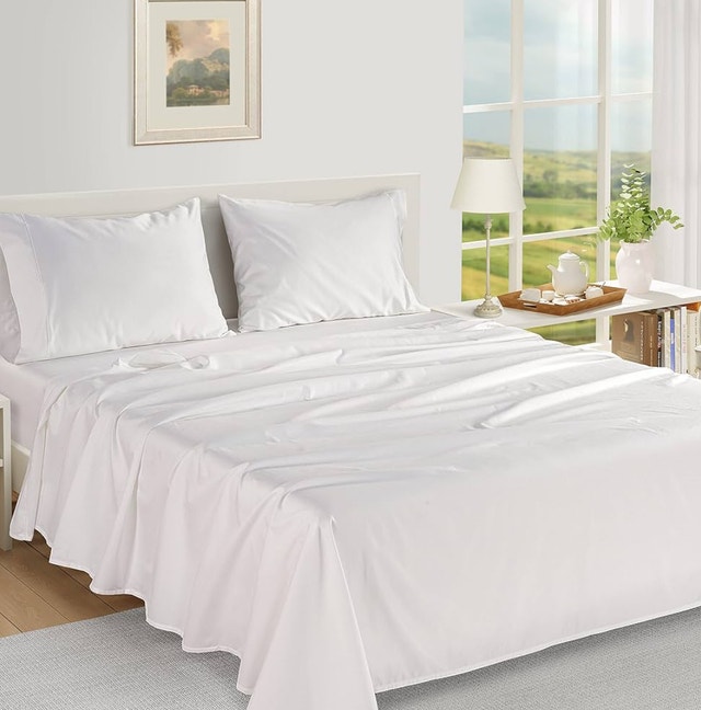 Brand New House & Home Lynda Reeves Luxury 6pc Queen Sheet Set
