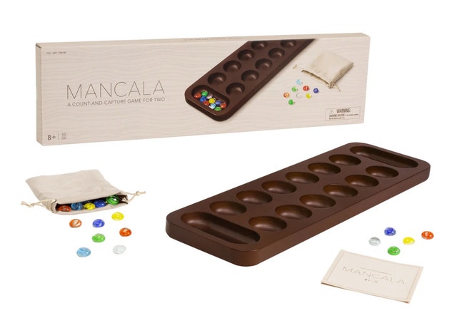 Brand New Mancala Solid Wood Game Board