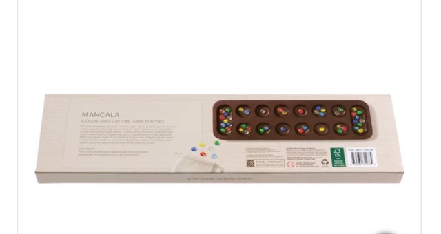 Brand New Mancala Solid Wood Game Board - photo 5
