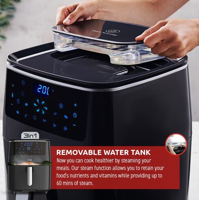 Brand New T-Fal 3in1 Easy Fry Grill Steam XXL Air Fryer - photo 3