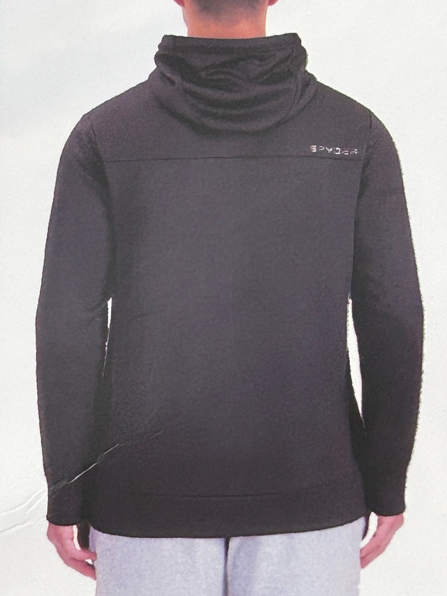 Brand New Spyder Active Men’s Hooded Full Zip Jacket - Black - photo 3