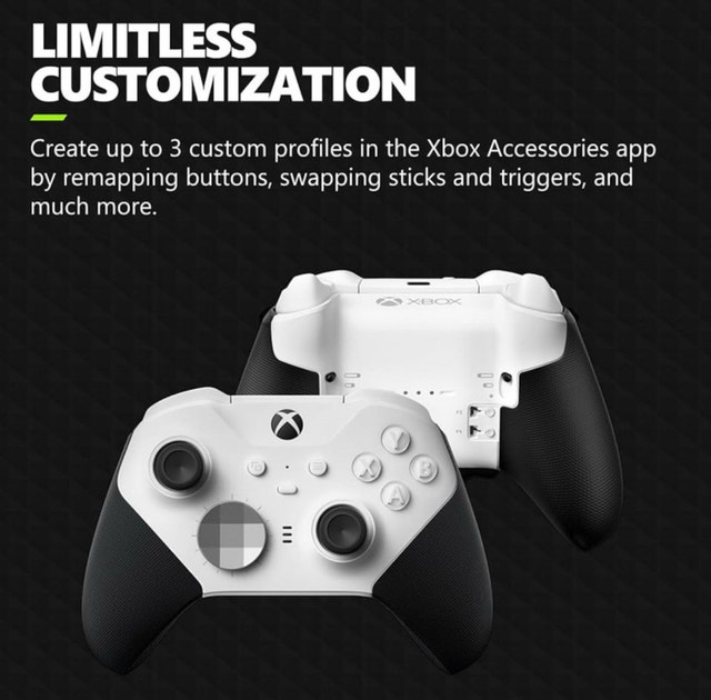 Xbox Elite Series 2 Core Wireless Controller - White - photo 4