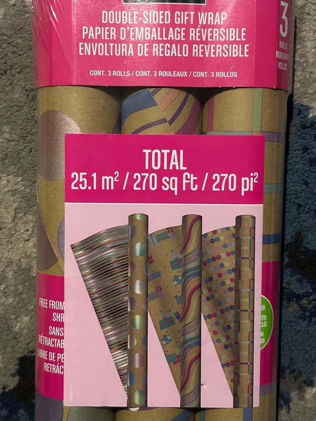Brand New Signature Gift Wrap - Pk of 3 Rolls - photo 4