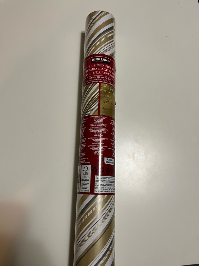 Brand New Signature Double-Sided Christmas Wrapping Paper 25m - photo 2