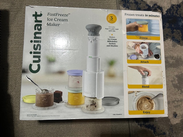 Cuisinart Fast Freeze 5-in-1 Ice Cream Maker