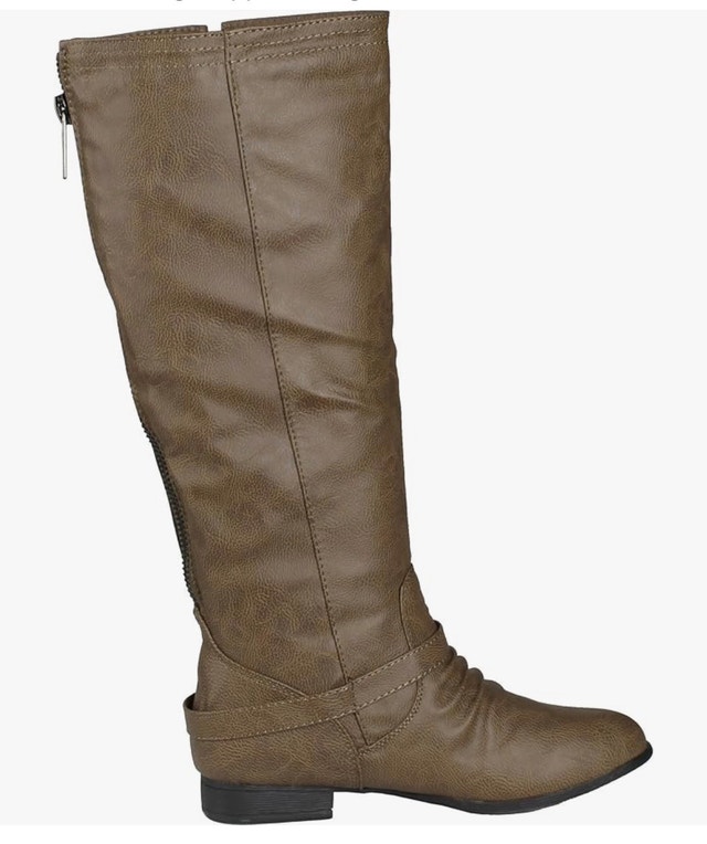 Brand New ToeToes ARIAZ Women’s Knee High Boots - Taupe - photo 2