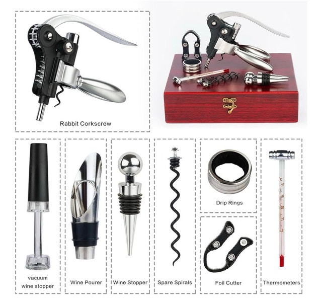 Brand New Leed's Executive Luxury Wine Gift Set - photo 2
