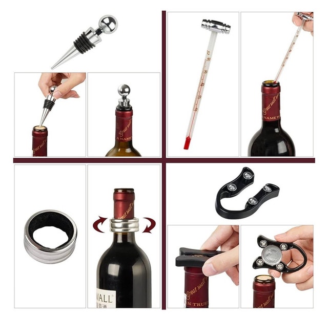 Brand New Leed's Executive Luxury Wine Gift Set - photo 4