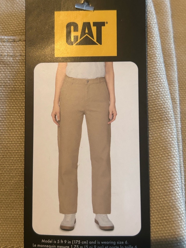 Brand New CAT Caterpillar Women’s Canvas Work Pants