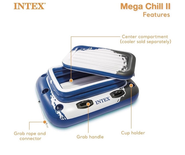 Brand New Intex Mega Chill 2 Cooler Float - photo 4