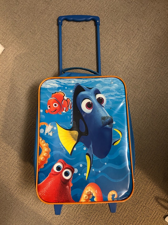 Disney Dory Kids Rolling Carry On Suitcase Luggage - photo 3