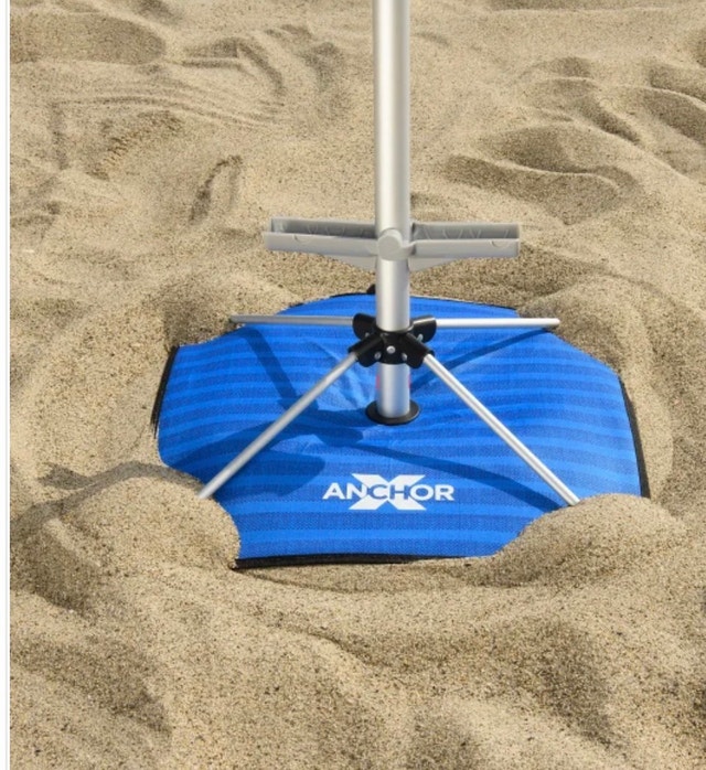 Brand New Tommy Bahama Beach Umbrella with Anchor-X - photo 5