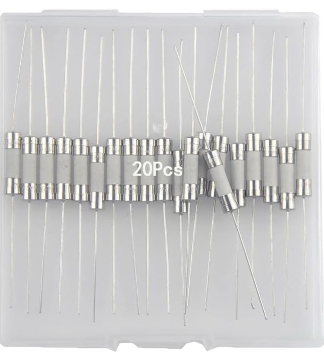 20pcs T8A Ceramic Axial Lead Fuses - photo 2