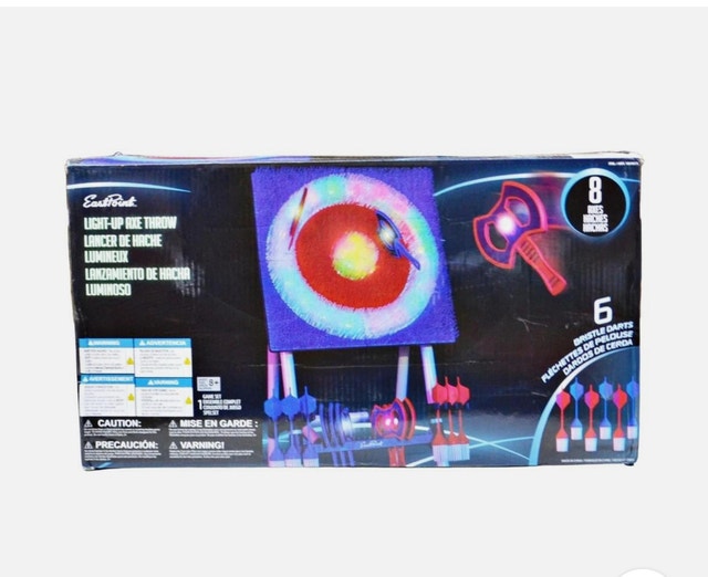 Brand New EastPoint Light-Up Axe Throw Game Set - photo 4