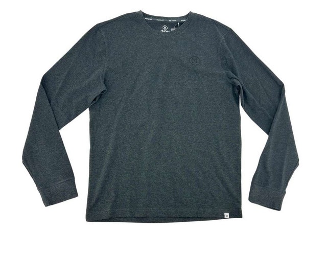 Brand New Hurley Dark Grey Long Sleeve Shirt - photo 2