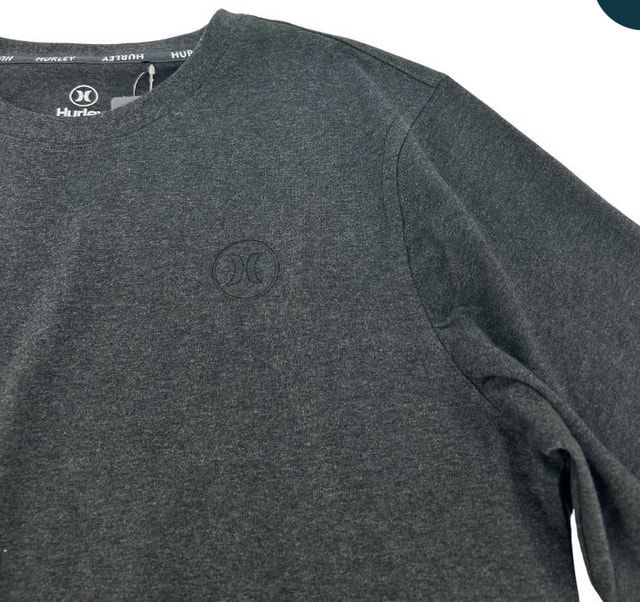 Brand New Hurley Dark Grey Long Sleeve Shirt - photo 5