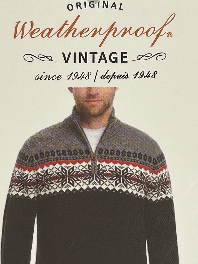Brand New Weatherproof Men’s Sweater - photo 4