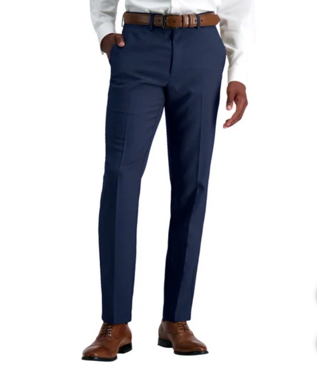 Kenneth Cole Performance Men's Dress Pants - Blue