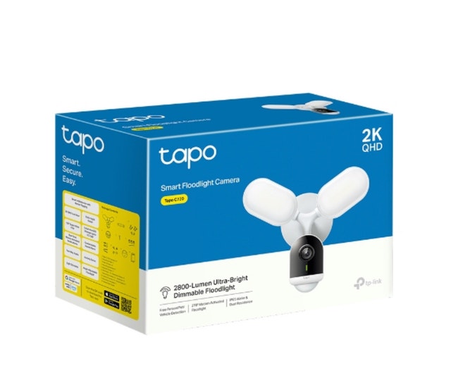 TP-Link Tapo C720 Smart Outdoor Security Floodlight