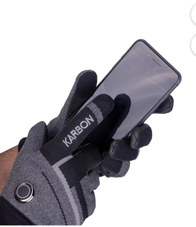 Brand New Karbon 3D Knit Hybrid Heated Sports Gloves - photo 5
