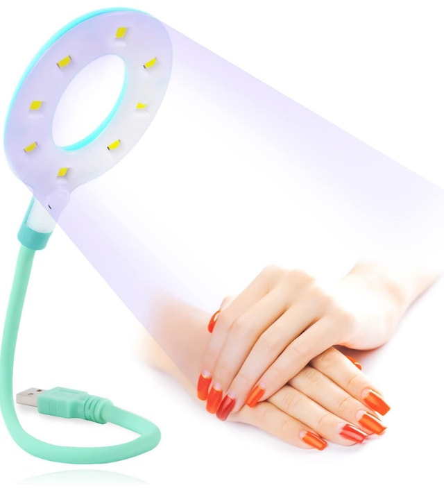 Brand New XttnBM Portable USB UV LED Nail Lamp
