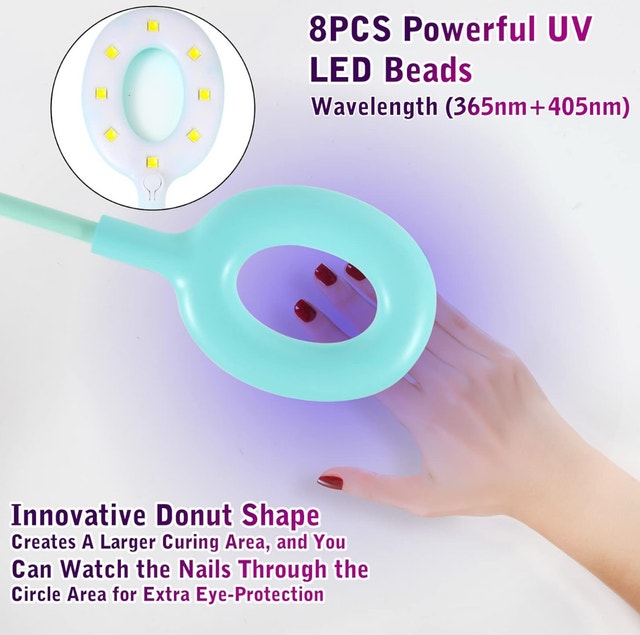 Brand New XttnBM Portable USB UV LED Nail Lamp - photo 4