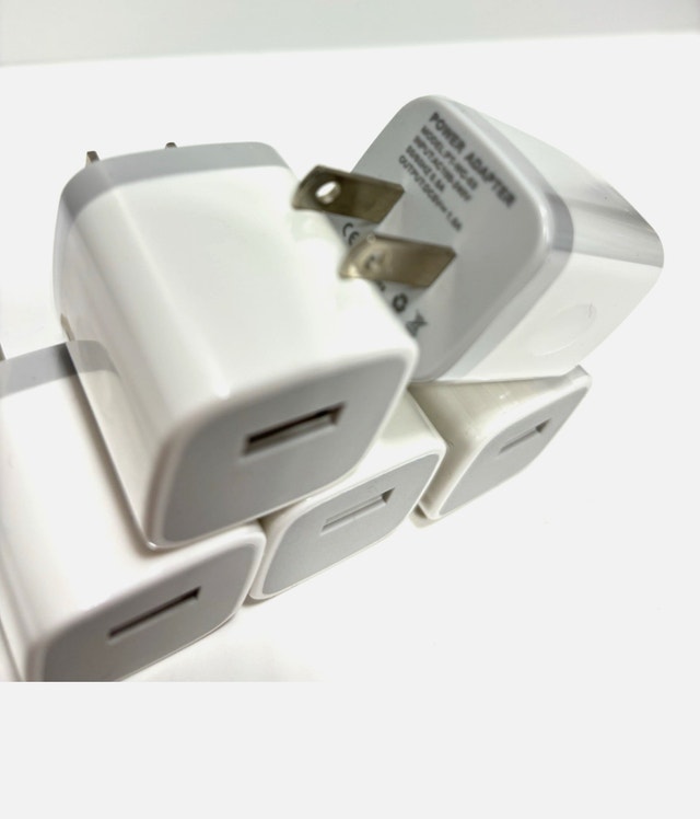 AILKIN USB Charger Wall Plug - 5 Pack - photo 4