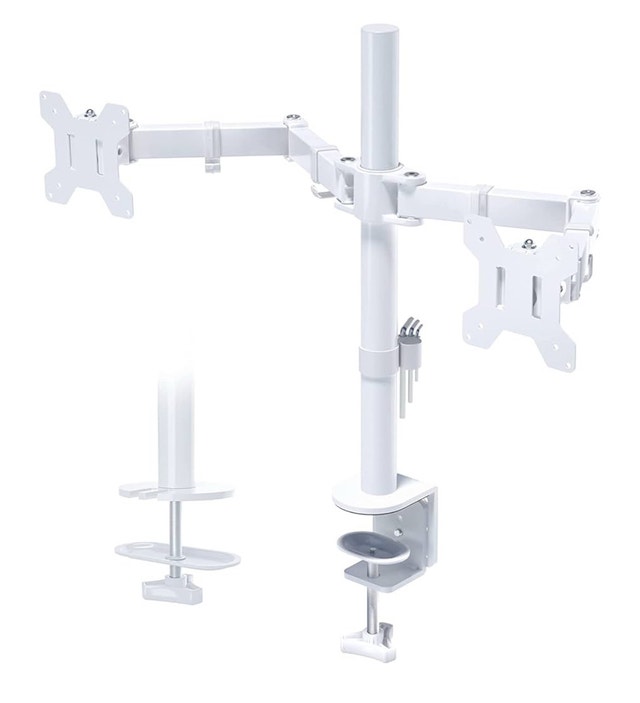Brand New Bontec Dual Monitor Desk Mount Stand - photo 2