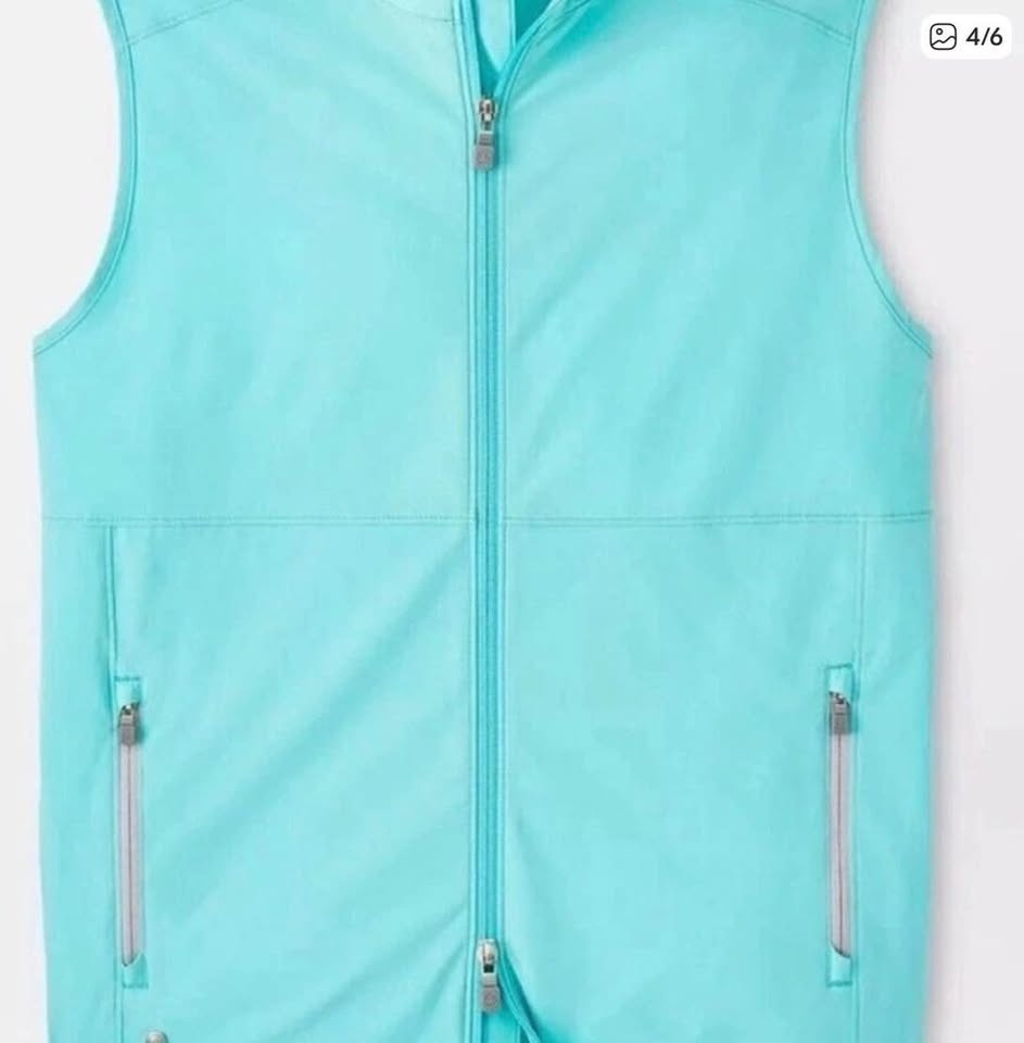 Peter Millar Golf Flex Adapt Full Zip Vest Jacket Sz Medium NWOT - photo 2