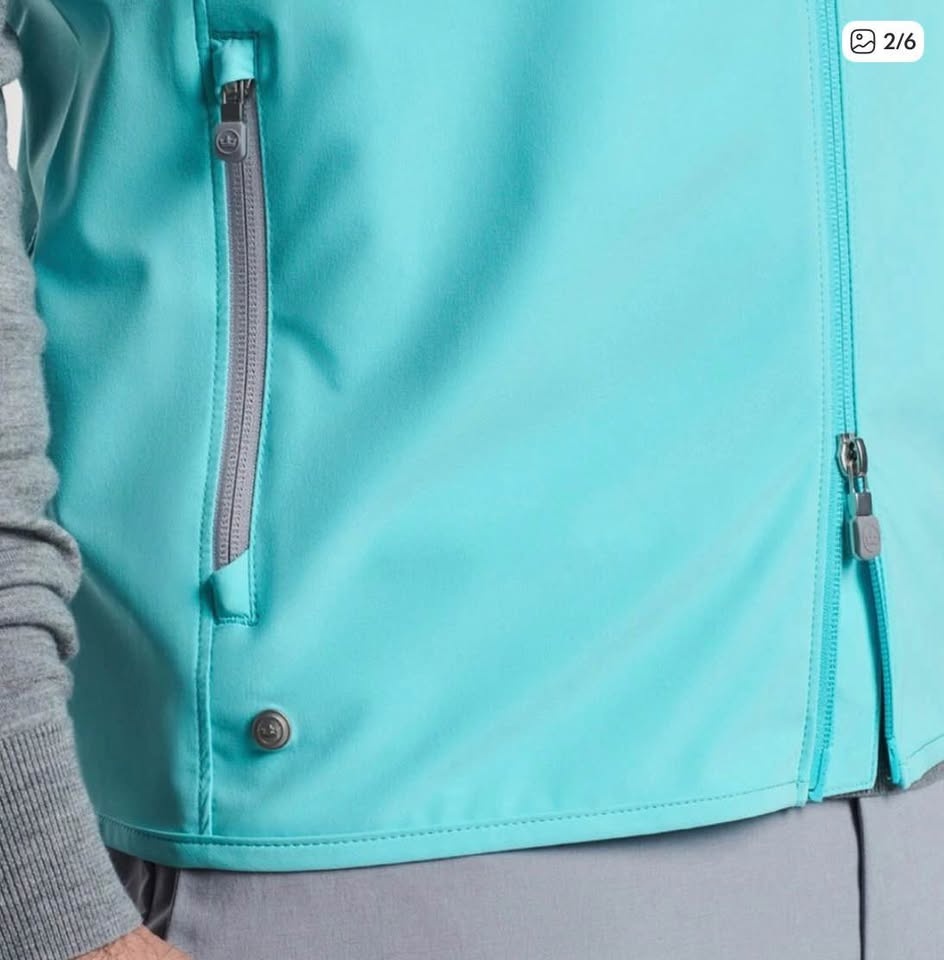 Peter Millar Golf Flex Adapt Full Zip Vest Jacket Sz Medium NWOT - photo 3
