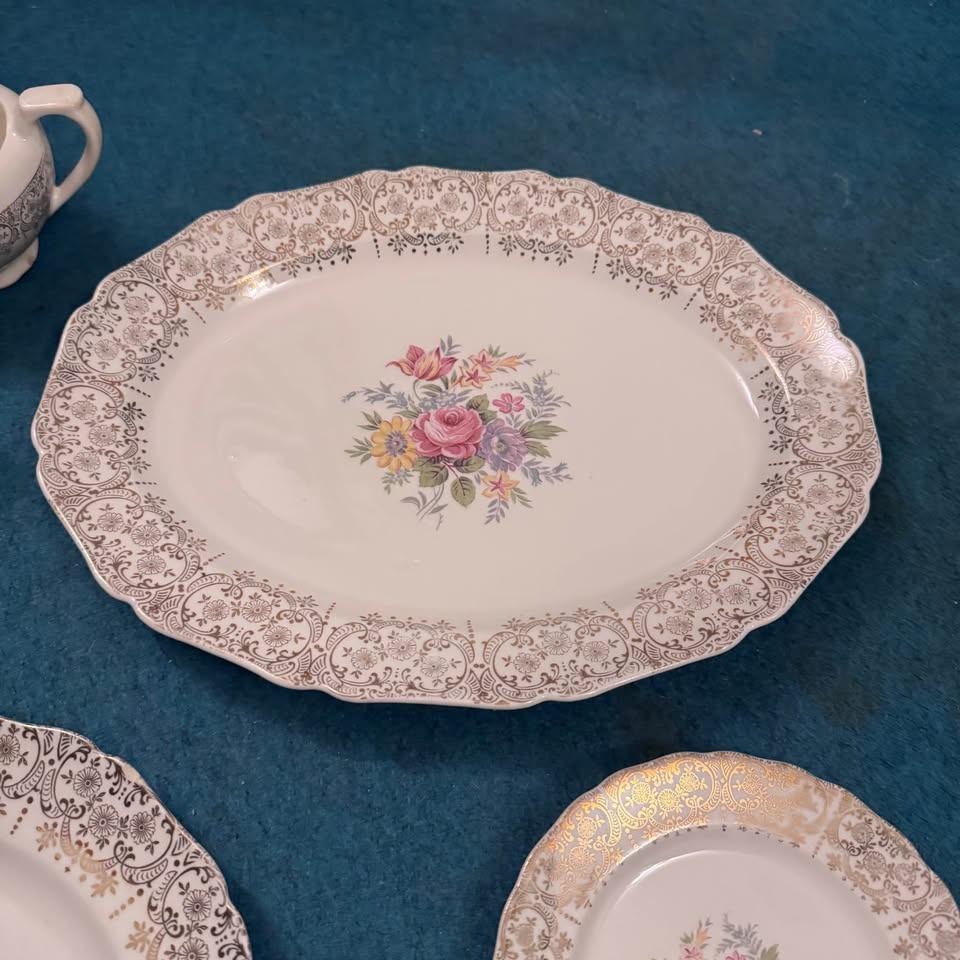 Canonsburg Pottery Golden Fragrance Dish Set - photo 3