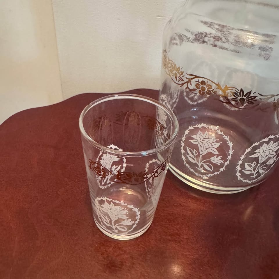 MCM pitcher and 2 juice glasses - photo 2